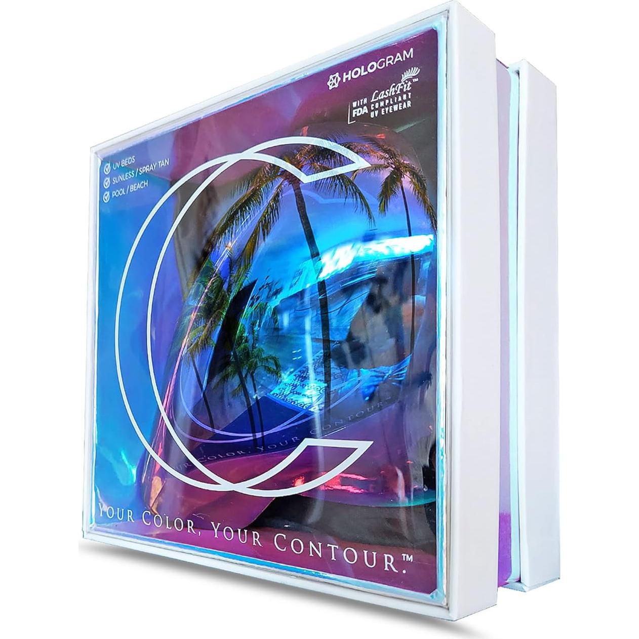 Gafas de bronceado California Contour UV400 para cara