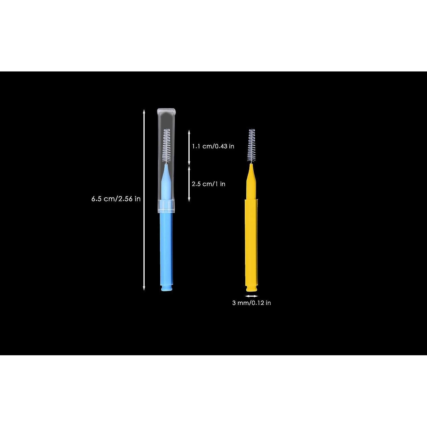 GOUWEIBA 100 Piezas Cepillos Interdentales Desechables