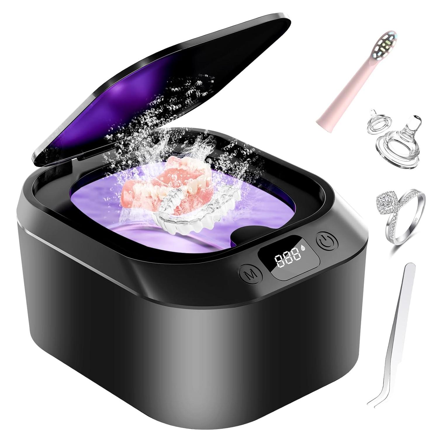 Limpiador Ultrasónico de Dentaduras SwanKiss 220ml 46kHz