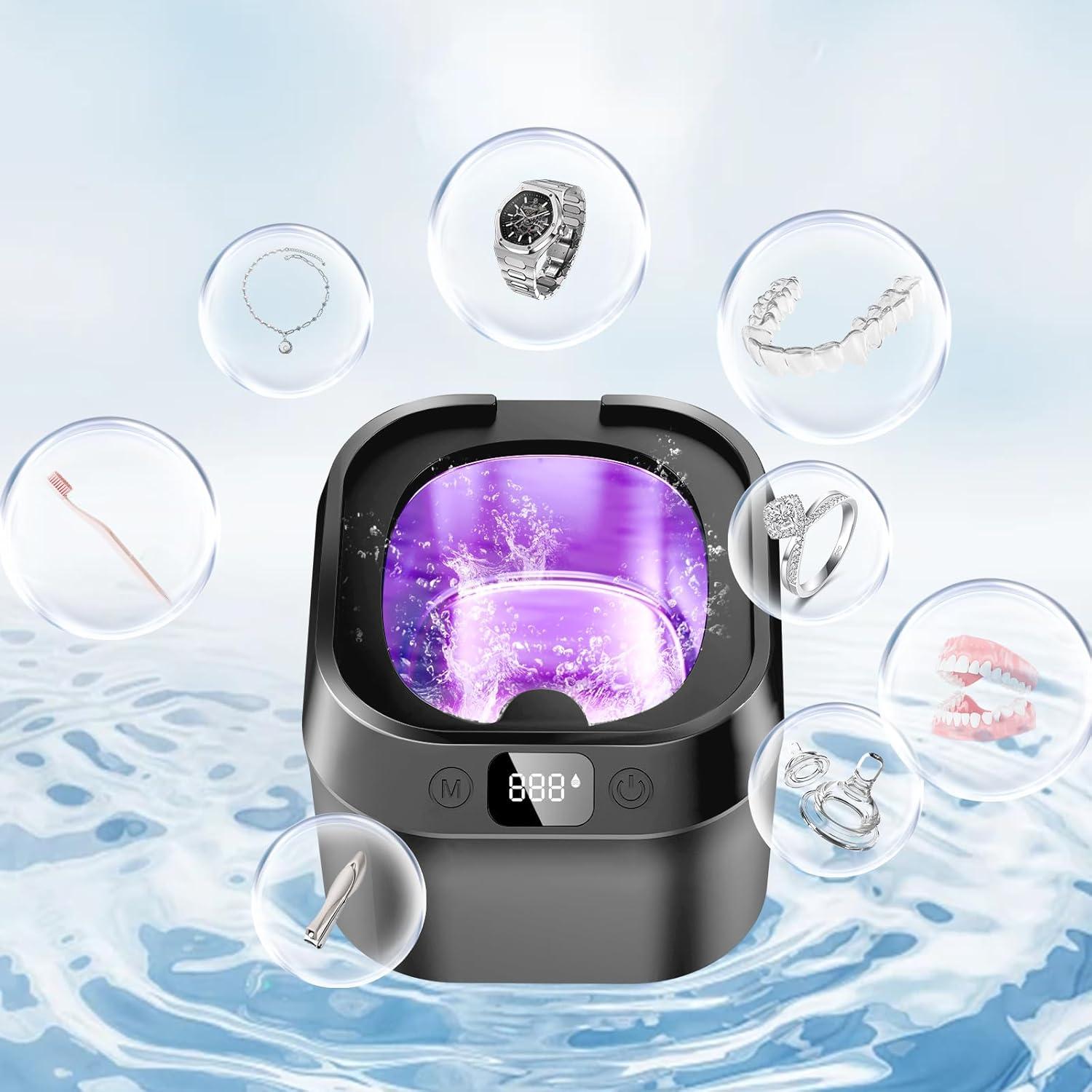 Limpiador Ultrasónico de Dentaduras SwanKiss 220ml 46kHz