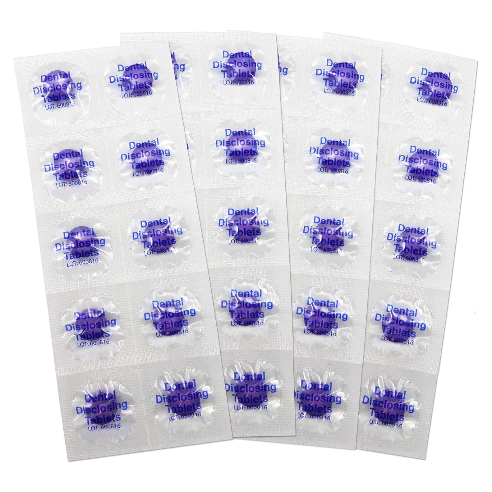 Tabletas Reveladoras de Placa Plaqsearch - 40 Masticables