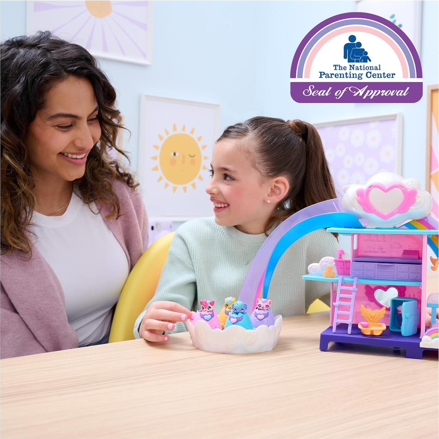 Hatchimals Alive Spin Master Juego Hatchi-Nursery 4 Figuras