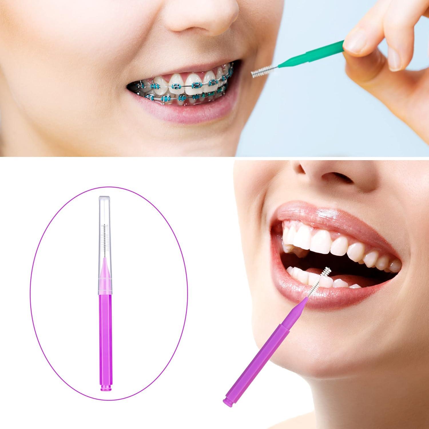 100 Piezas Cepillos Interdentales Patelai - Higiene Oral Completa