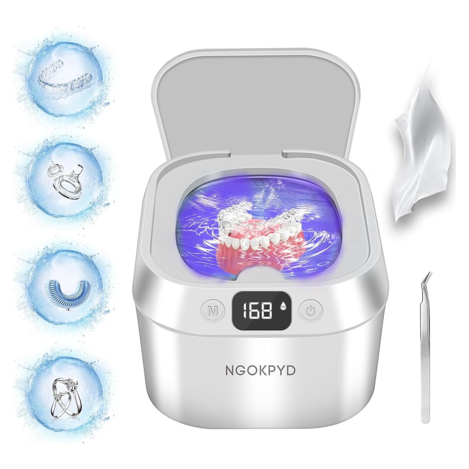 Limpiador Ultrasónico Profesional NGOKPYD 48kHz 220ml