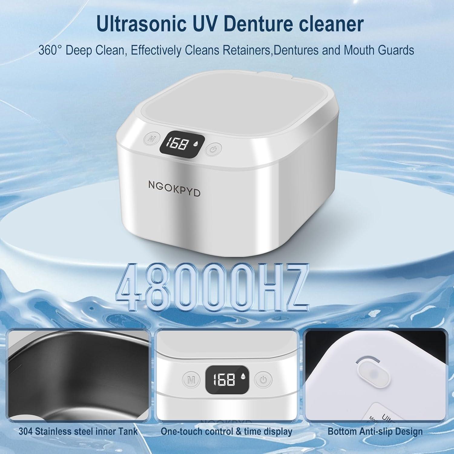 Limpiador Ultrasónico Profesional NGOKPYD 48kHz 220ml