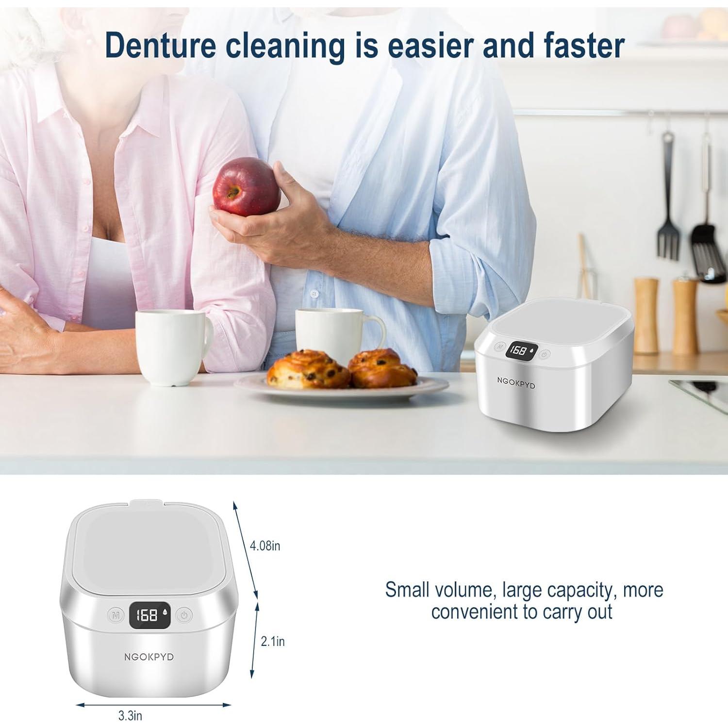 Limpiador Ultrasónico Profesional NGOKPYD 48kHz 220ml