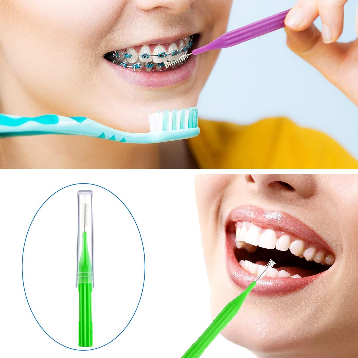 50 Piezas Cepillos Interdentales Patelai - Limpieza Dental Efectiva