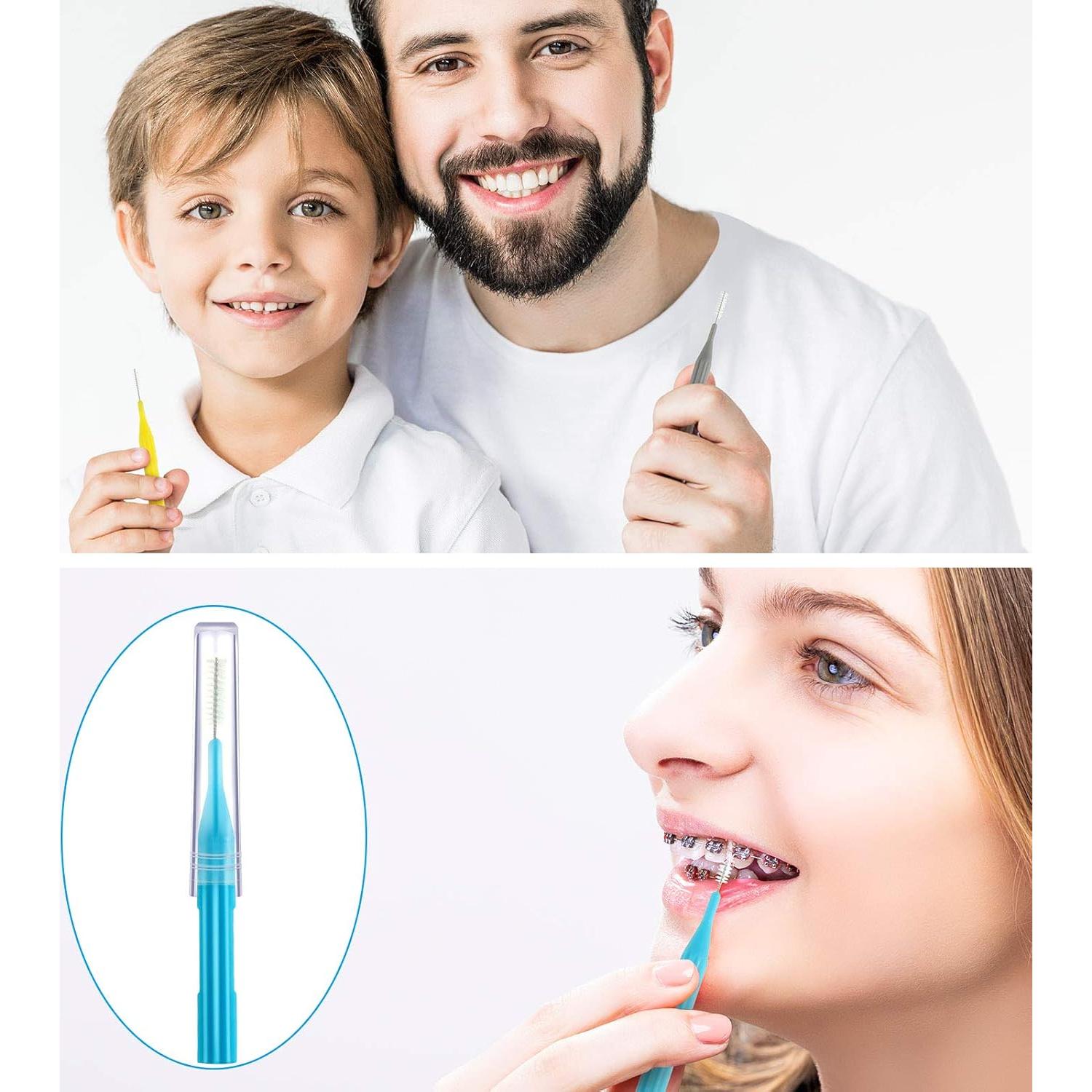 50 Piezas Cepillos Interdentales Patelai - Limpieza Dental Efectiva
