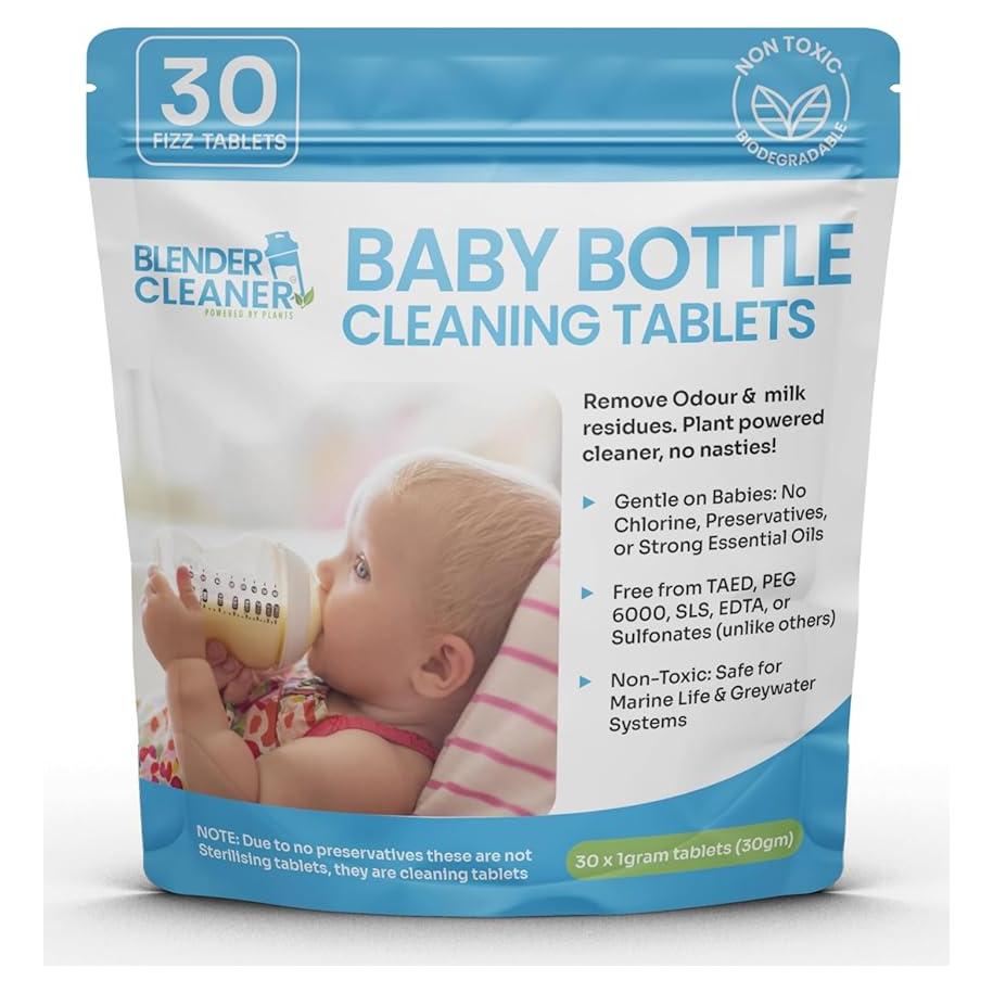 Tabletas de limpieza para biberones Miles Kay - 32g