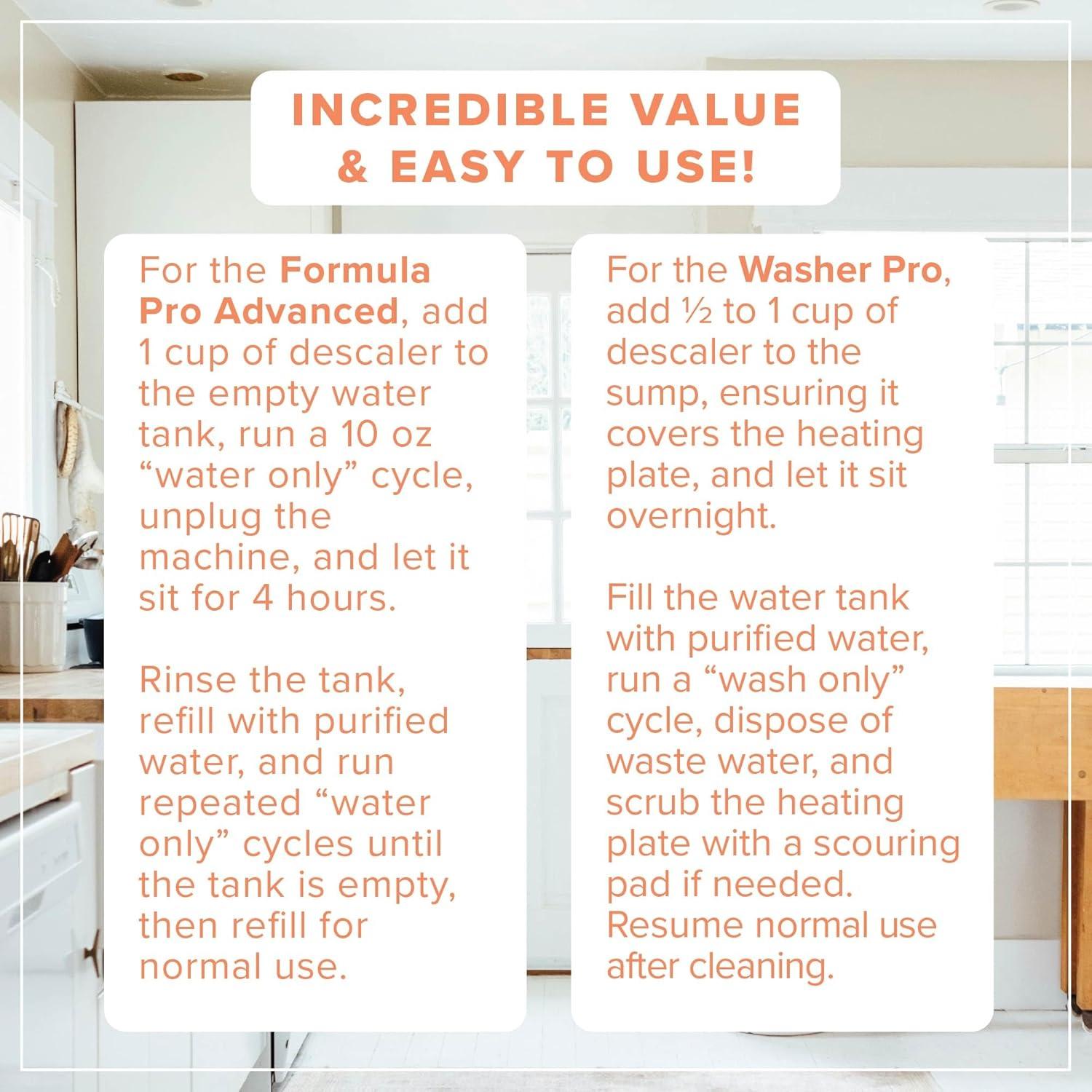 Desincrustante Tillbrook 0.95L para Dispensadores y Lavadoras