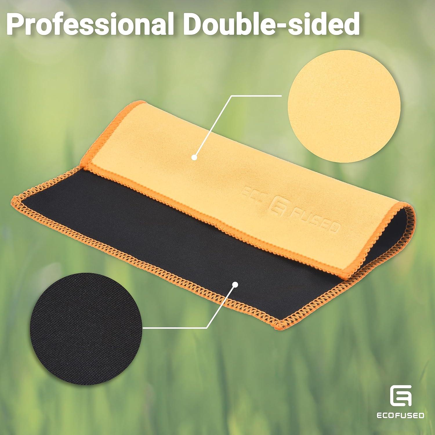 Paños de limpieza de microfibra Eco-Fused - Paquete de 5 - 16.7 x 15.7 cm