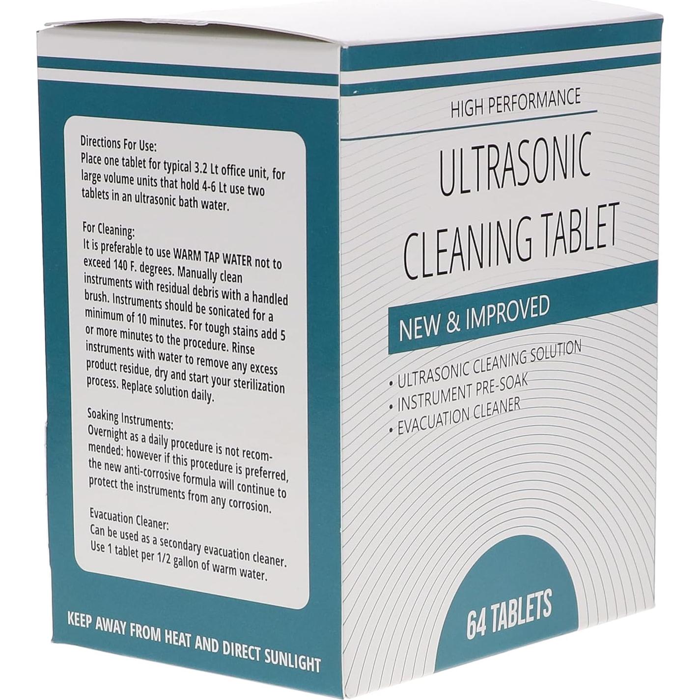 Tabletas de Limpieza Ultrasónica Ronix 64 Unidades