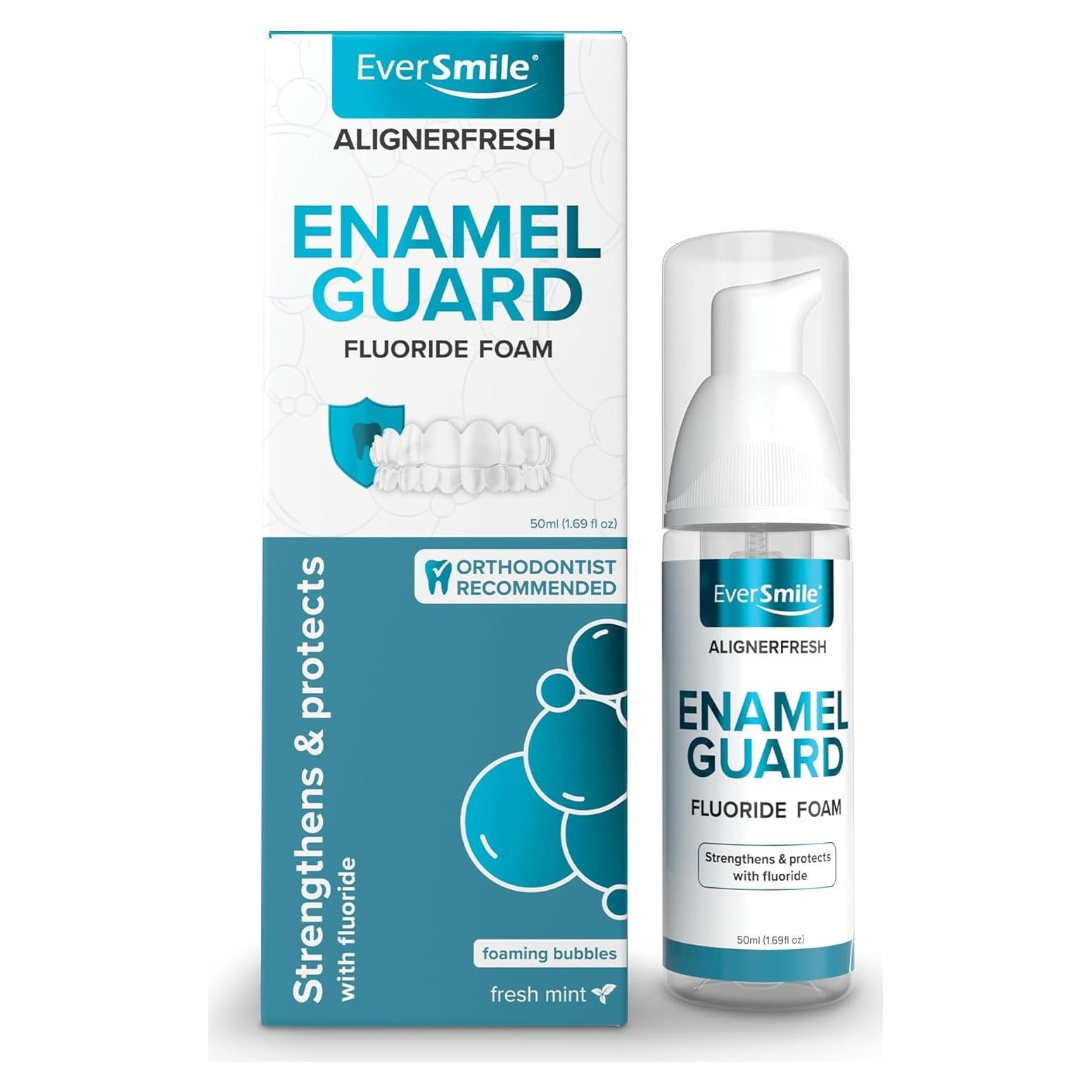 EverSmile AlignerFresh 50ml - Limpiador de Alineadores y Retenedores con Protección del Esmalte