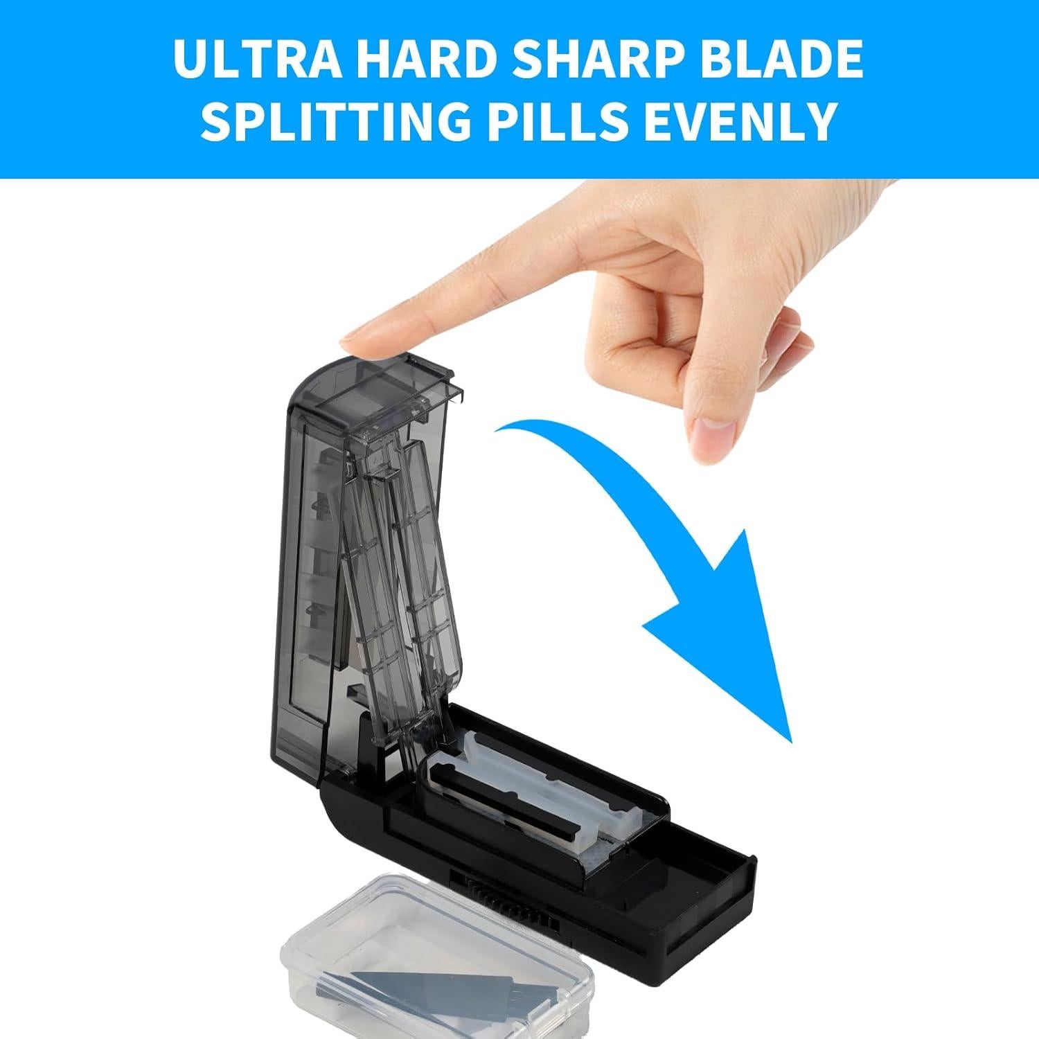 Cortador de Pastillas Ajustable KANGHE - Negro, 9.1 cm