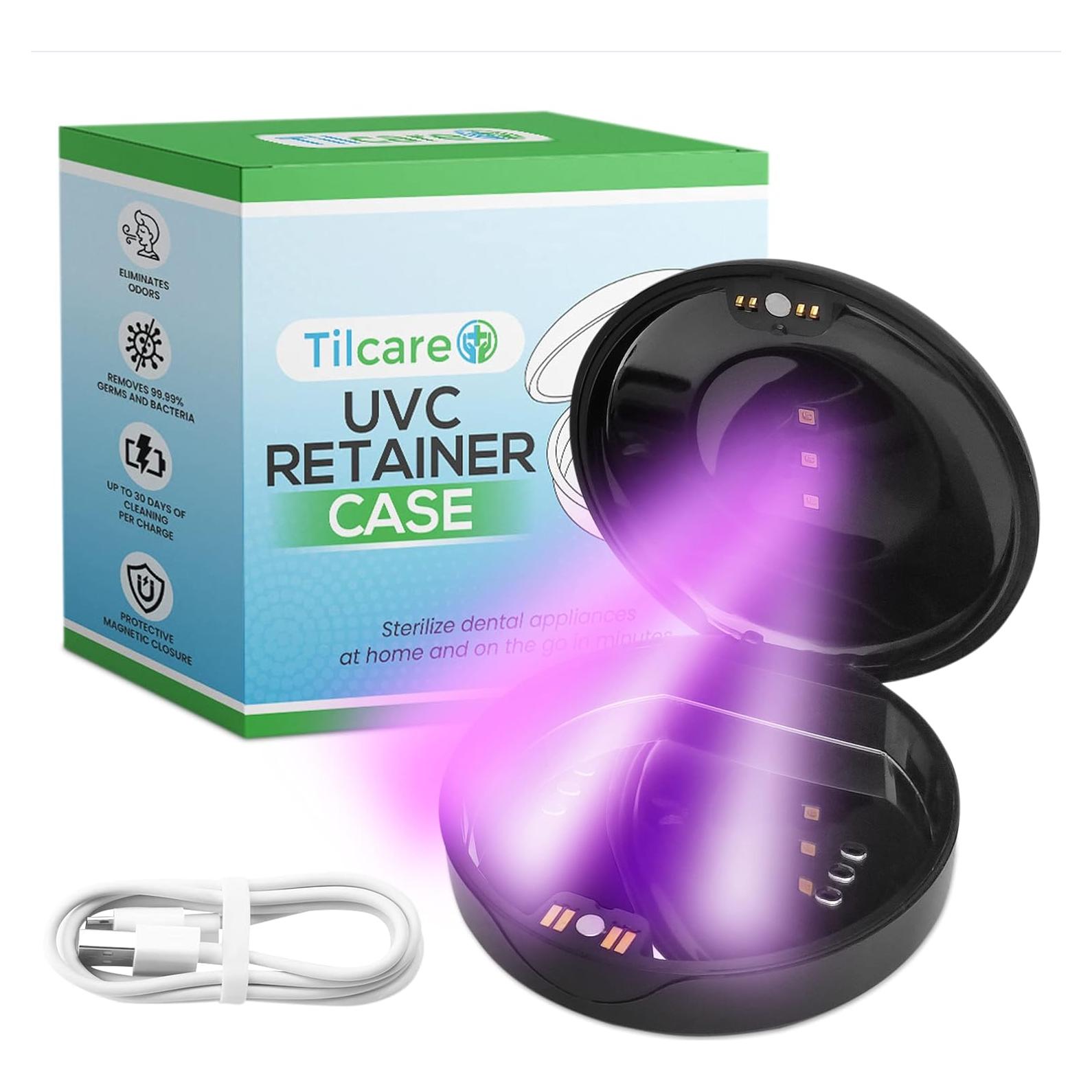 Limpiador UVC Tilcare para Alineadores Invisalign - Elimina Olores
