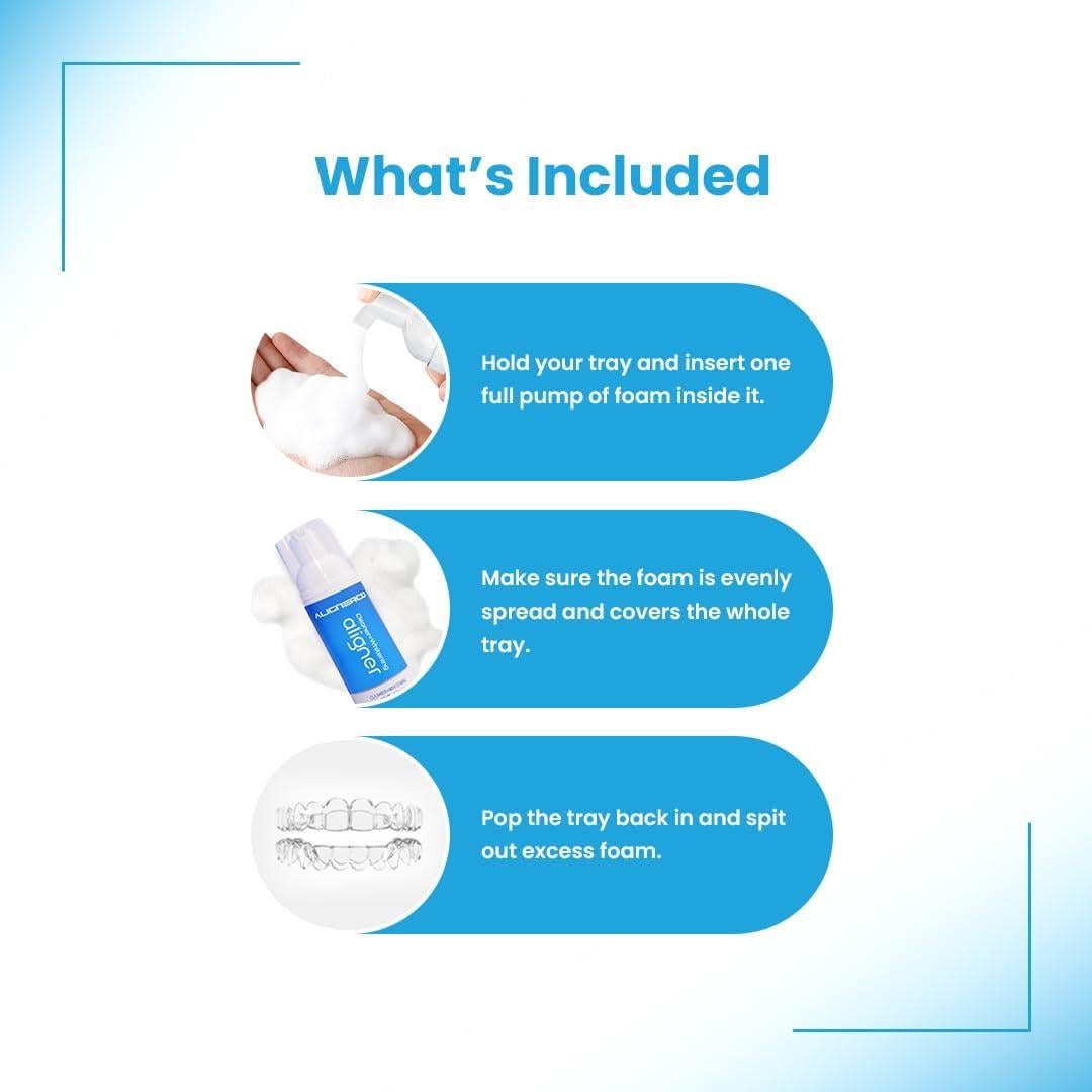 Limpiador Espuma Blanqueadora de Retenedores Alignerco 0.45kg