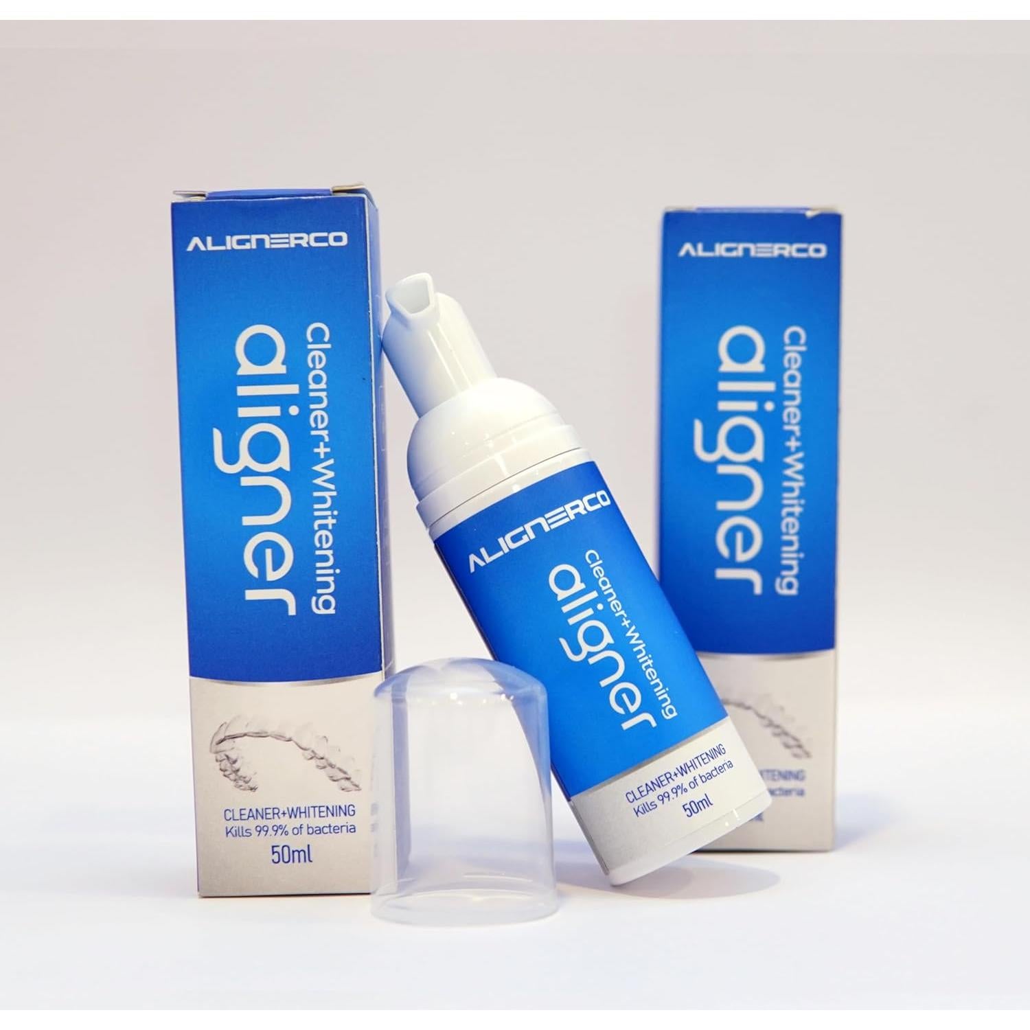 Limpiador Espuma Blanqueadora de Retenedores Alignerco 0.45kg