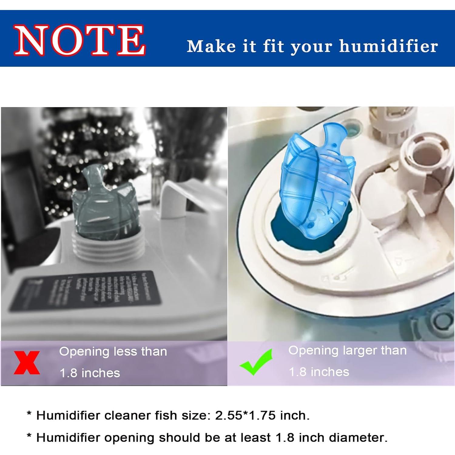 Pez Limpiador de Humidificador FITORCH - 10 Unidades