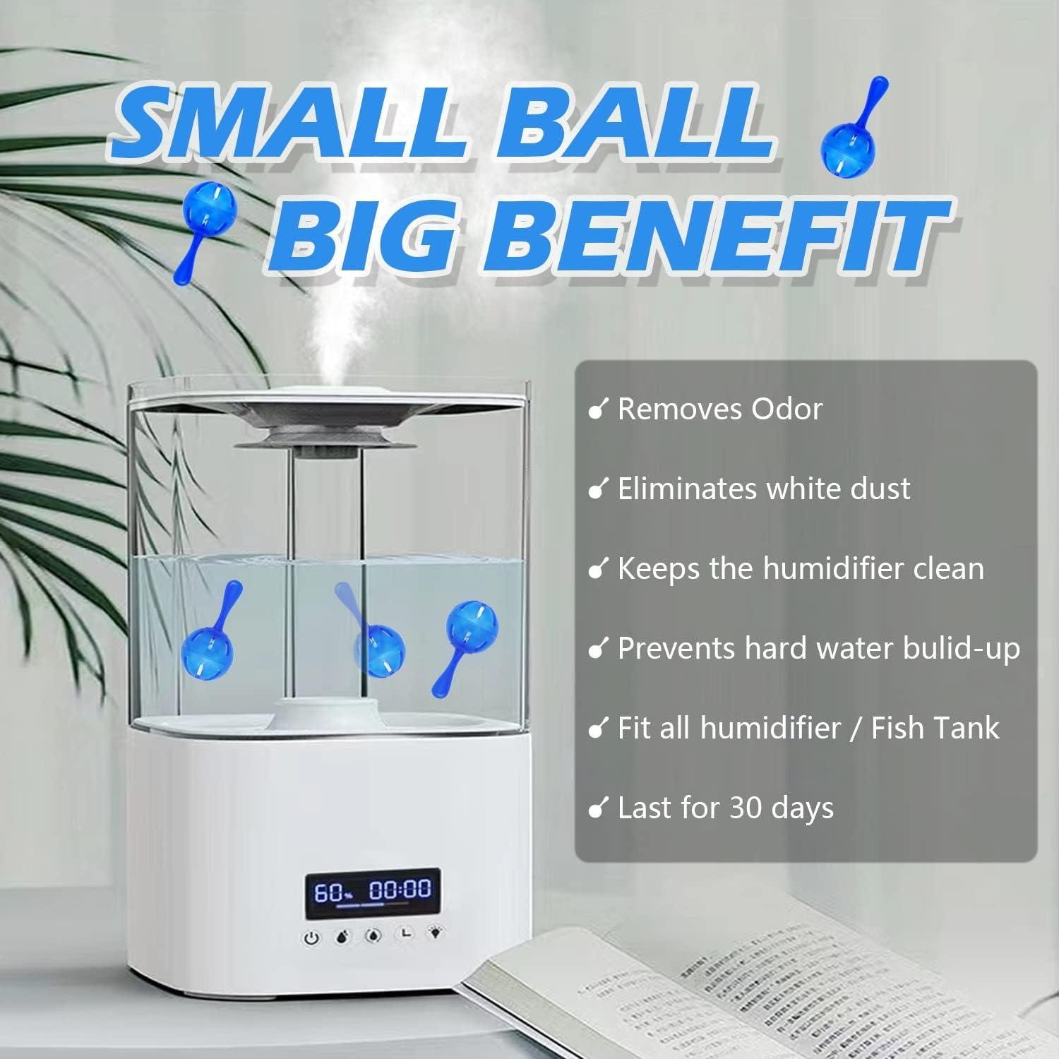 Bolas de Limpieza para Humidificadores FITORCH - 12 Unidades