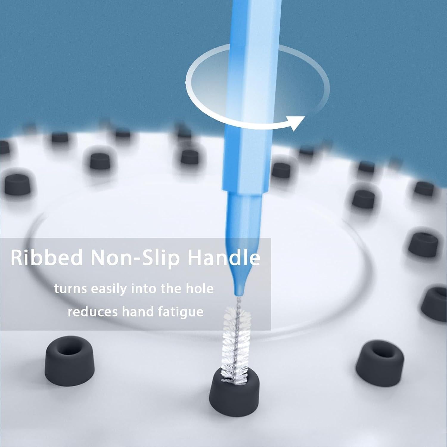 40 Pcs Limpiadores de Cabezal de Ducha Lumkew - Cepillos y Picos