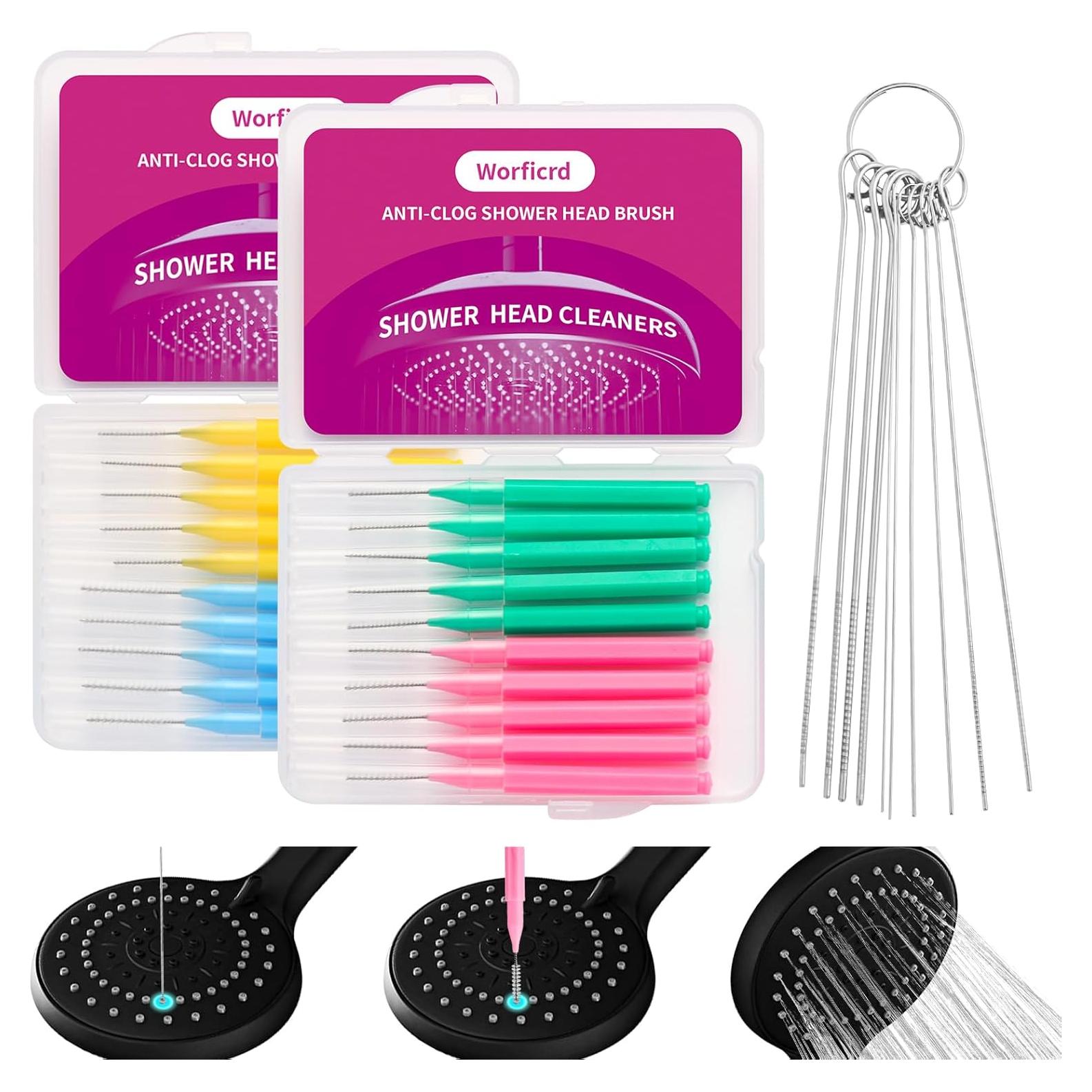 30 Cepillos Limpiadores BCD para Cabezal de Ducha - Antiobstrucción