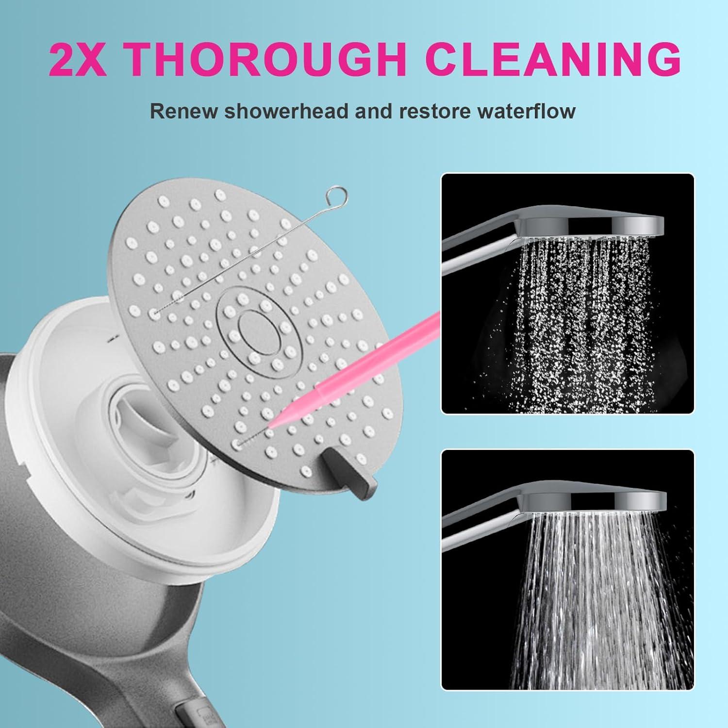 30 Cepillos Limpiadores BCD para Cabezal de Ducha - Antiobstrucción