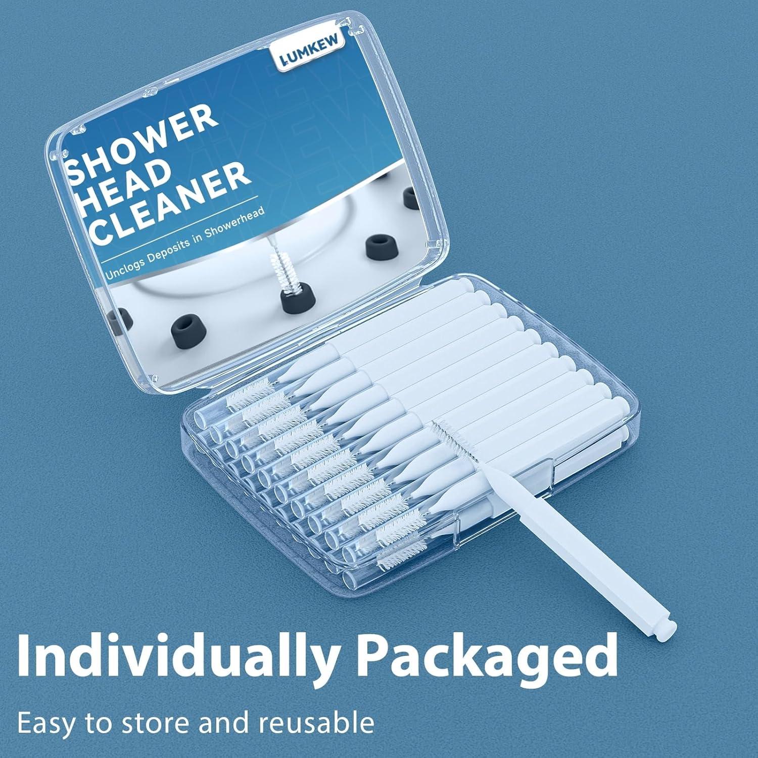 Cepillo de Limpieza para Cabezal de Ducha Lumkew - 20 Unidades