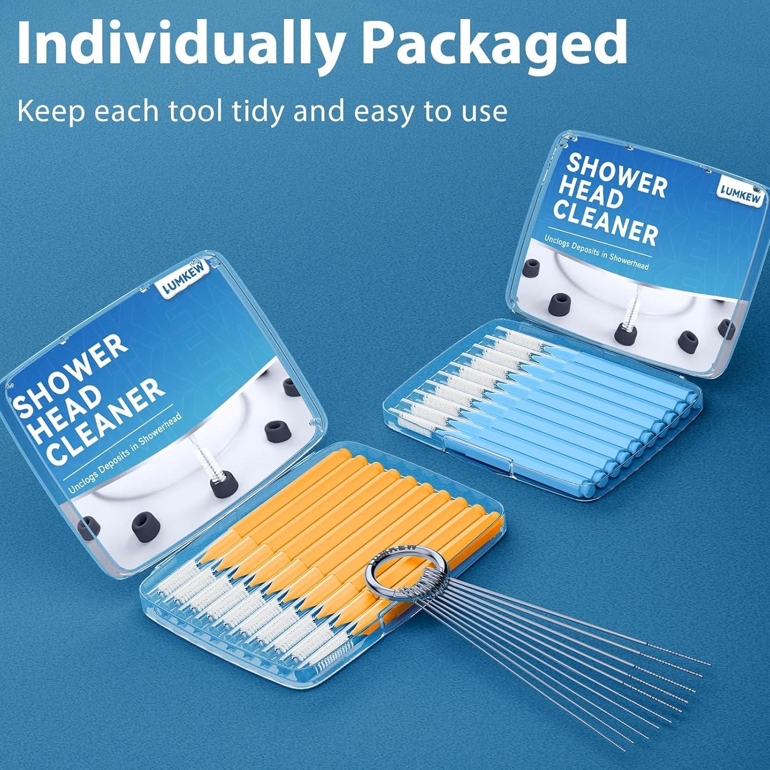 Kit de Limpieza de Cabezal de Ducha Lumkew - 30 Piezas