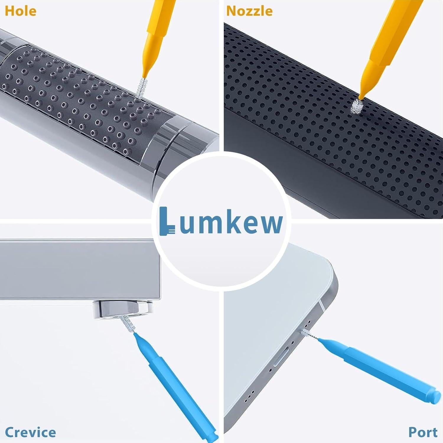 Kit de Limpieza de Cabezal de Ducha Lumkew - 30 Piezas