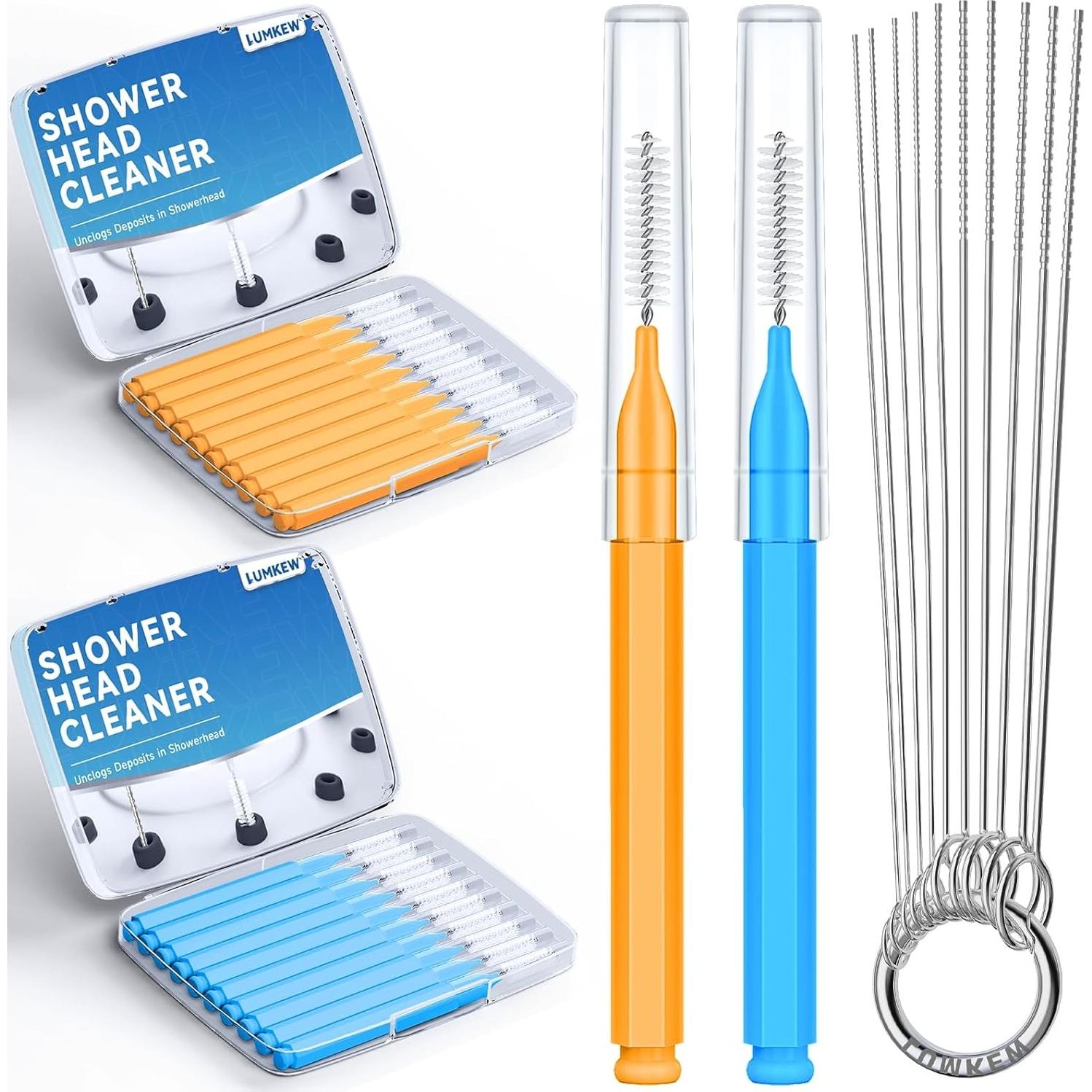Kit de Limpieza de Cabezal de Ducha Lumkew - 30 Piezas