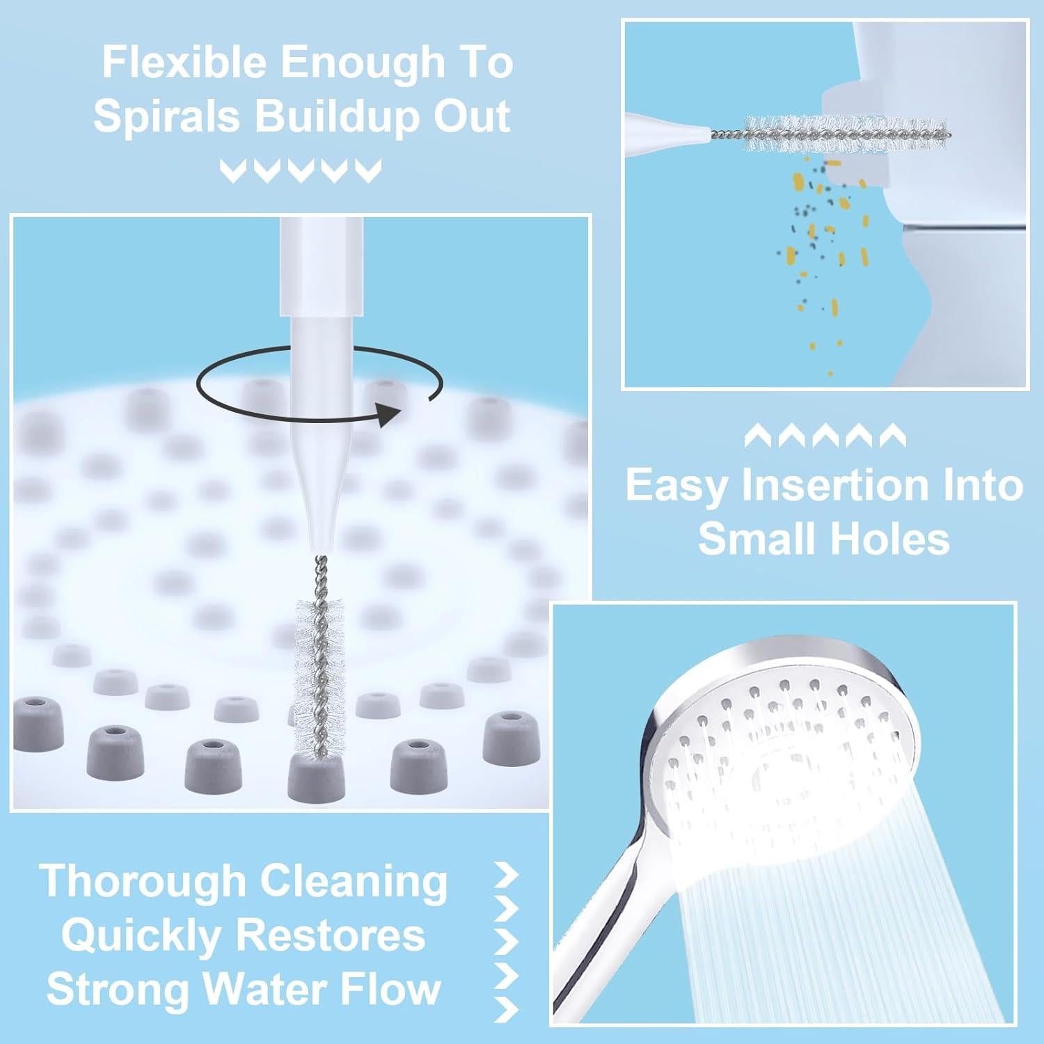 Juego de 70 Cepillos de Limpieza MAPVOLUT para Ducha y Más
