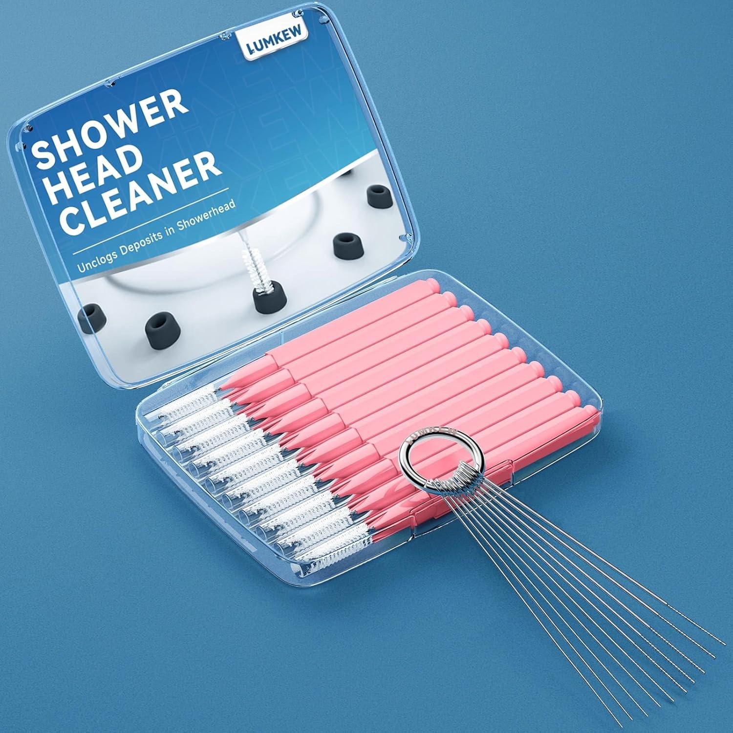 Picks de limpieza Lumkew para cabezales de ducha - 20 piezas