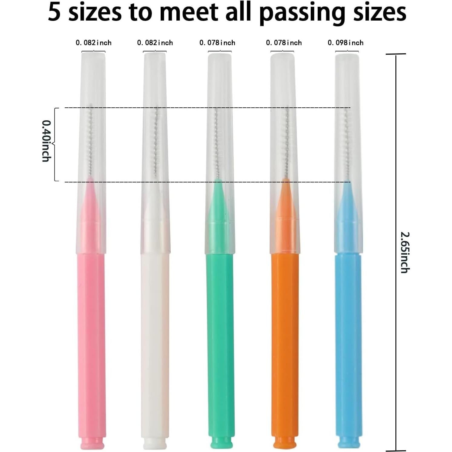 Cepillos Limpiadores de Cabezal de Ducha DMwespe - 30 Piezas