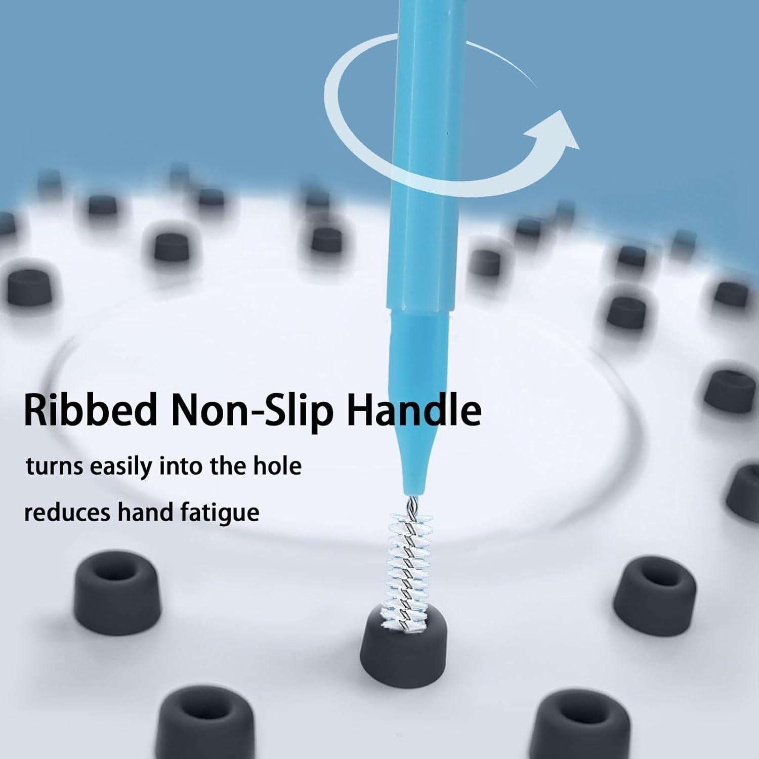 Cepillos Limpiadores de Cabezal de Ducha DMwespe - 30 Piezas