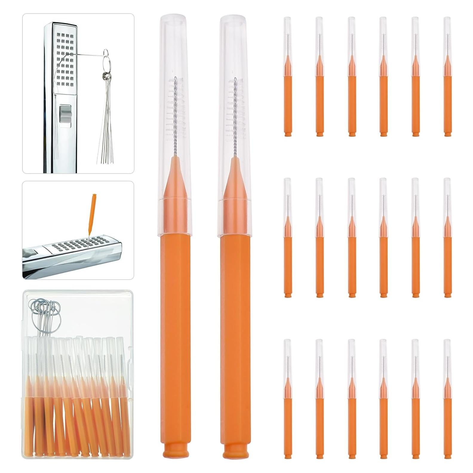 Juego de Cepillos de Limpieza de Cabezal de Ducha LIEUDAGE