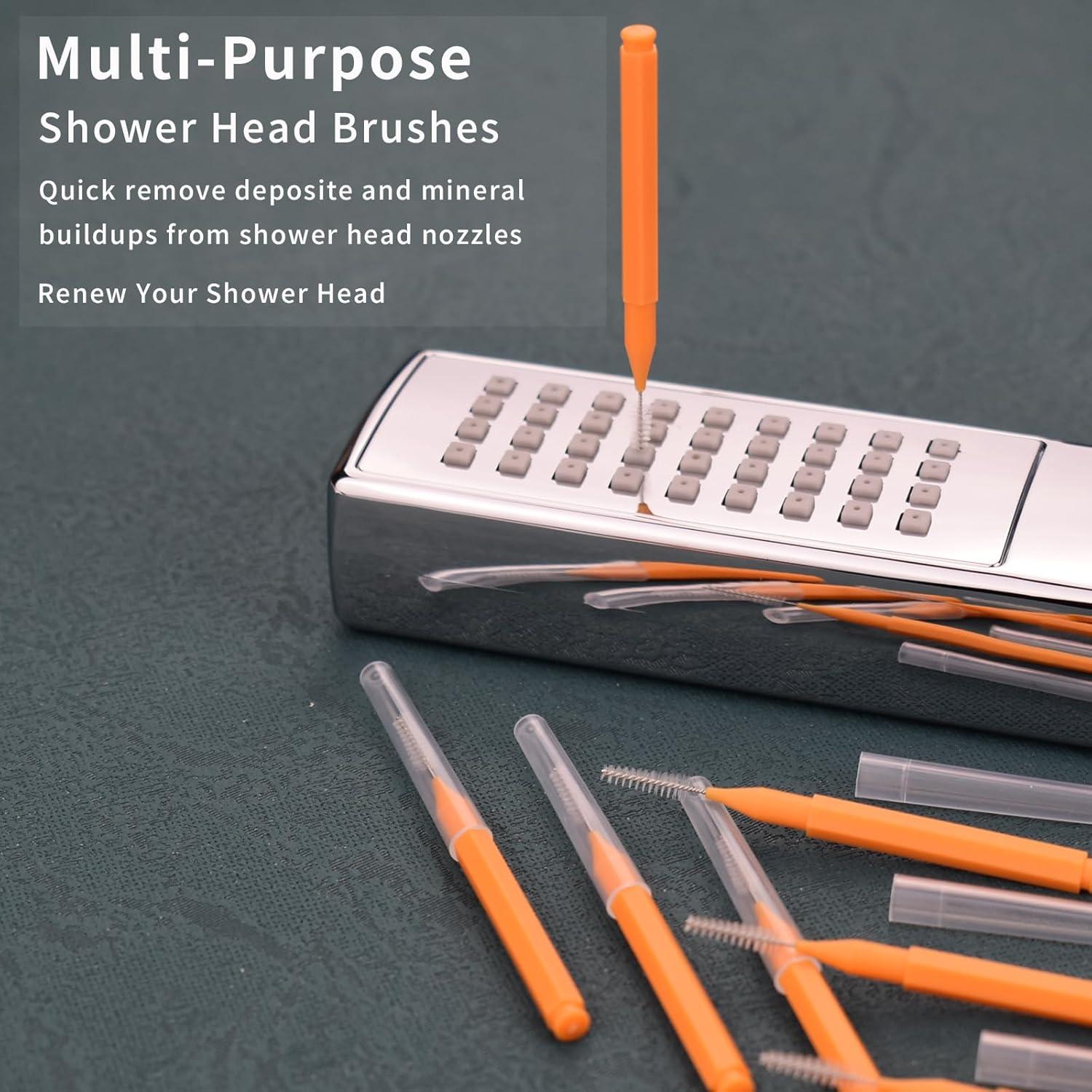 Juego de Cepillos de Limpieza de Cabezal de Ducha LIEUDAGE