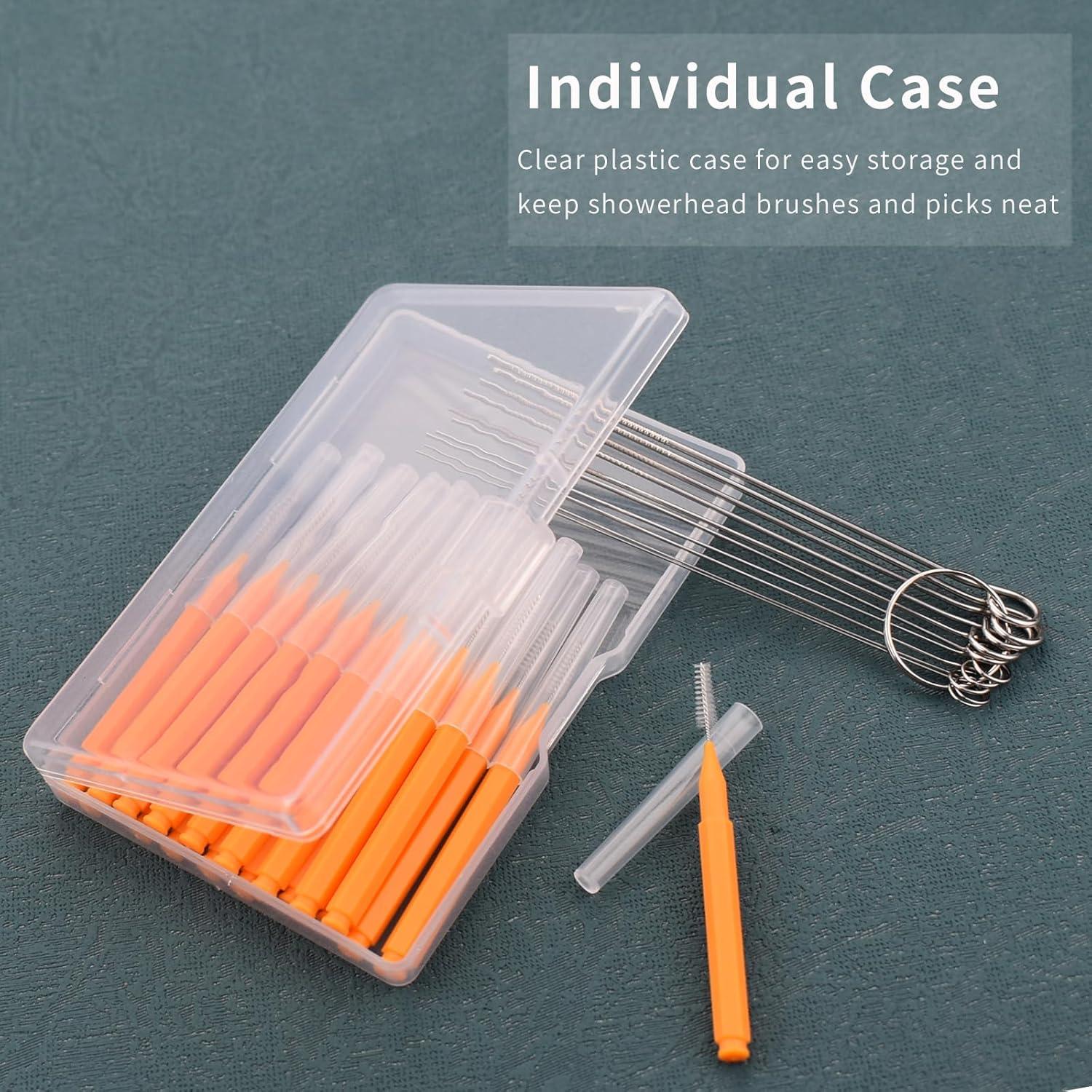 Juego de Cepillos de Limpieza de Cabezal de Ducha LIEUDAGE