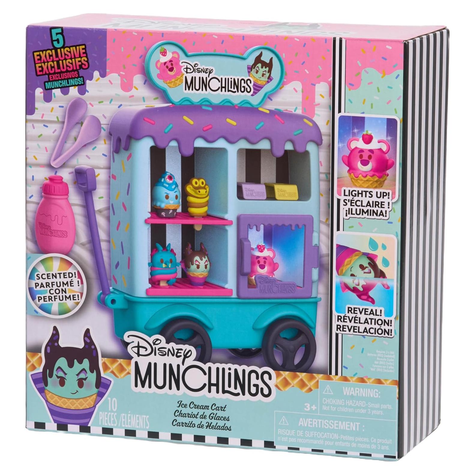 Carrito de Helados Just Play Munchlings 13 Piezas Juguete