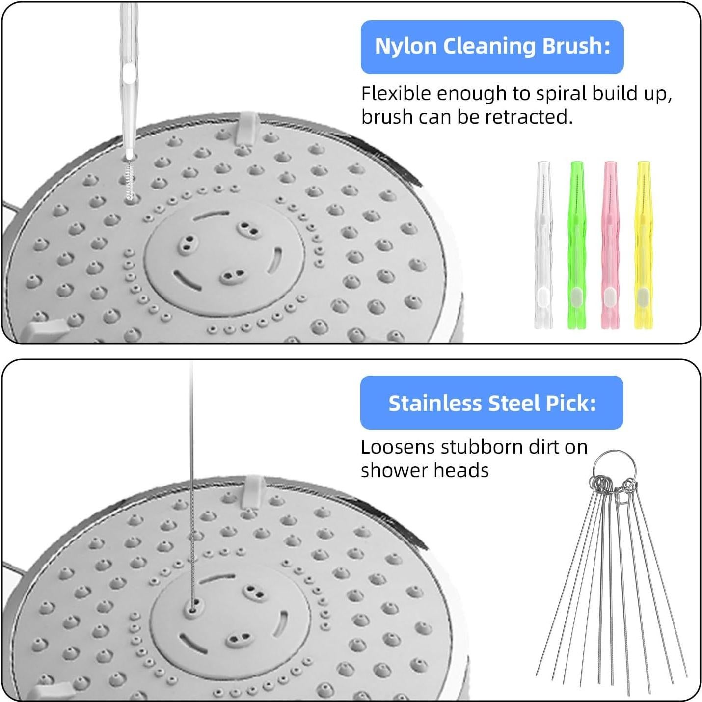 30 Herramientas de Limpieza de Cabezal de Ducha BOXOB