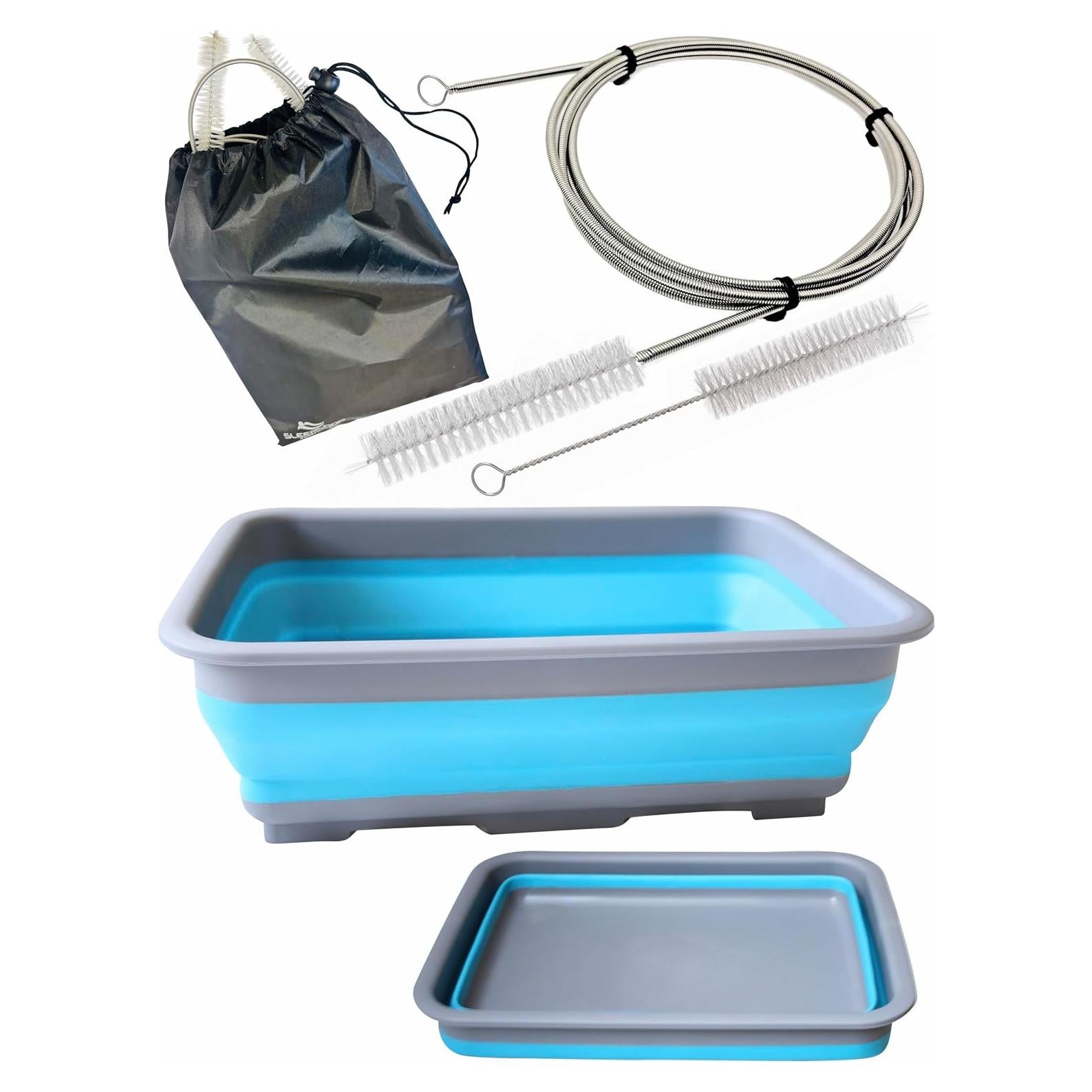 Kit de limpieza CPAP Shaoxing - Cepillo 2.1m y lavabo plegable