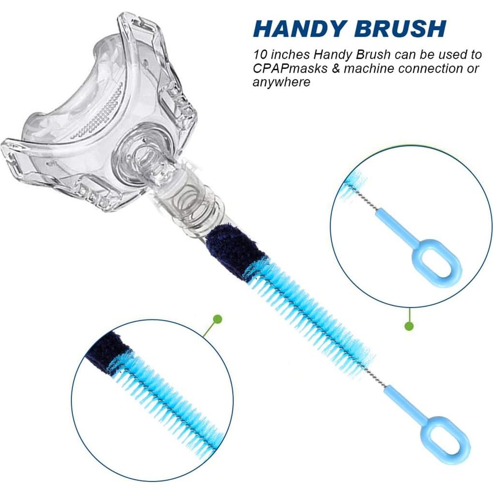 Kit de limpieza para tubo CPAP Yeasing 1.98m con cepillos