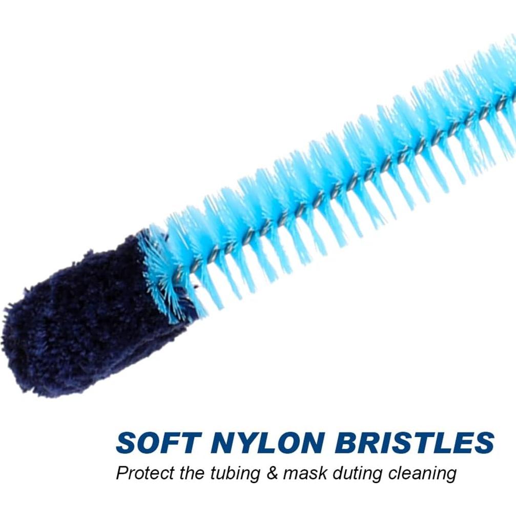 Kit de limpieza para tubo CPAP Yeasing 1.98m con cepillos