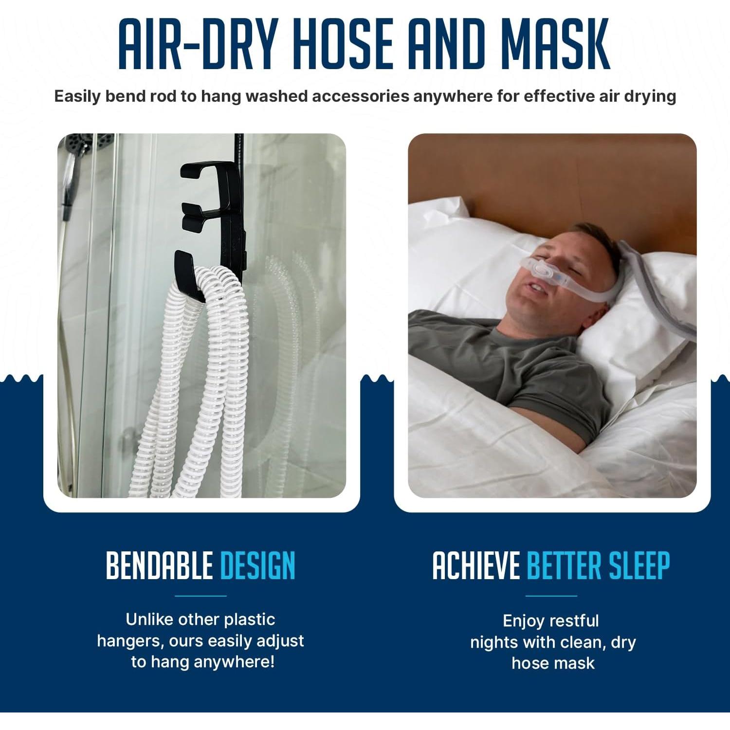 Kit de Limpieza CPAP Shaoxing - Manguera y Máscara, 2.1m