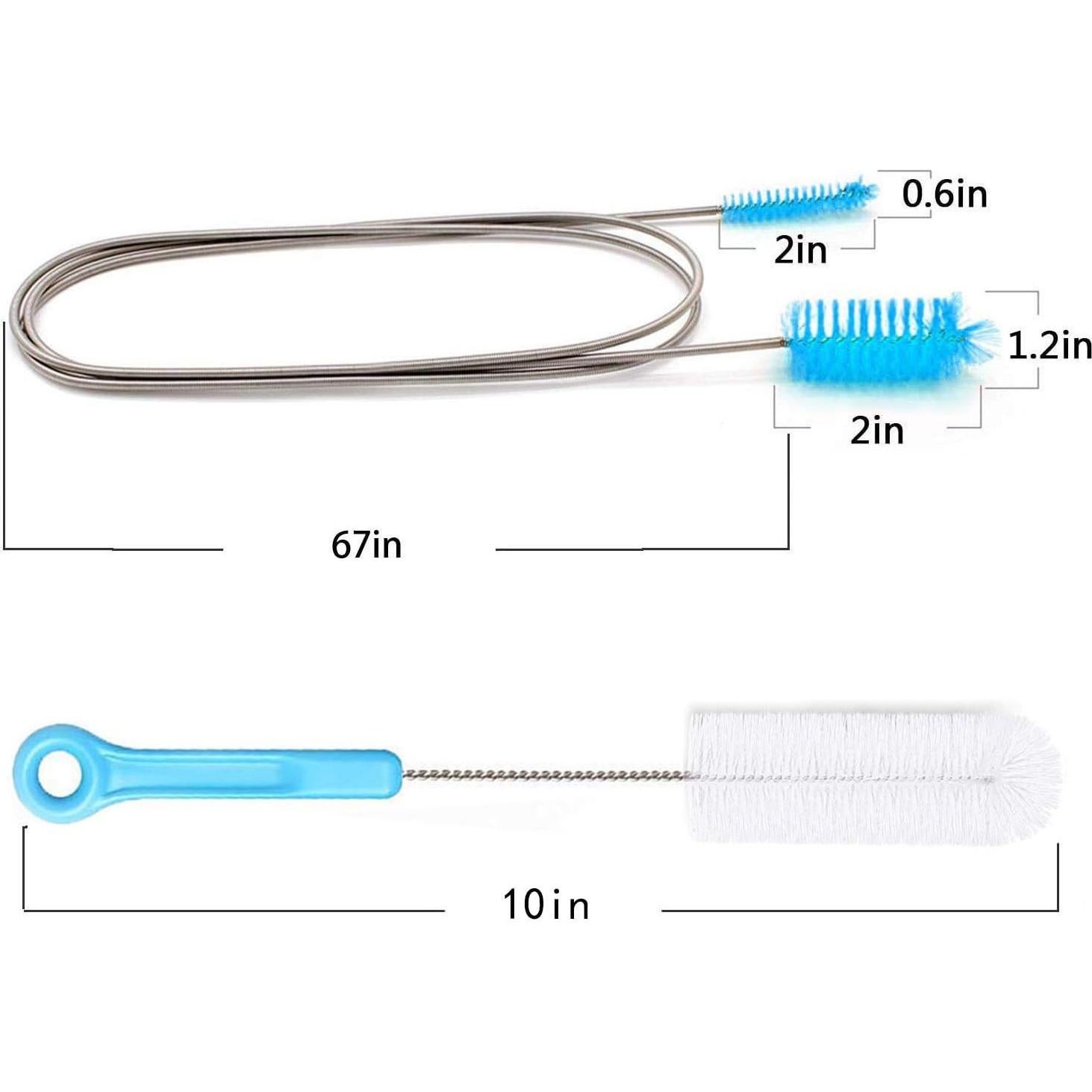 Cepillo de limpieza CPAP Desin - Acero inoxidable 169cm