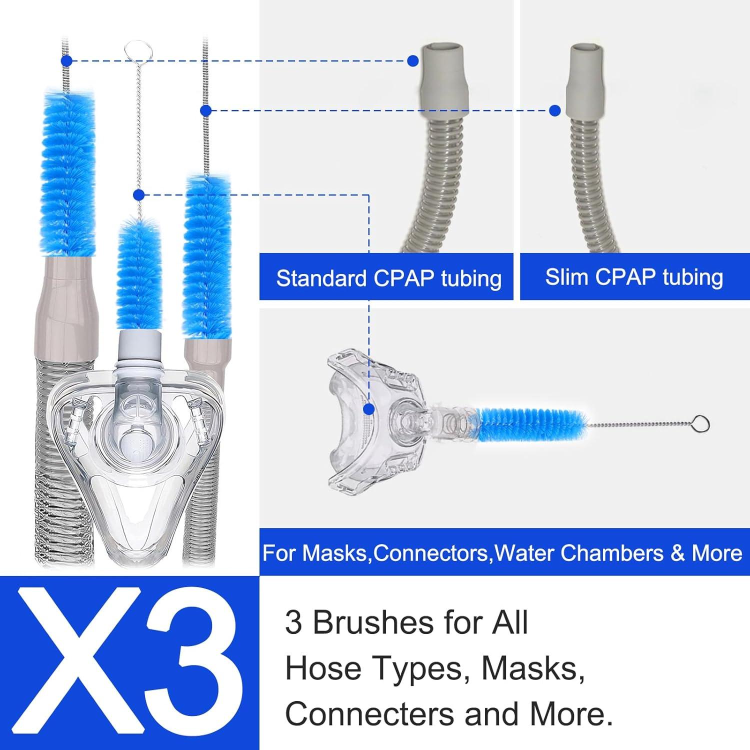Juego de 4 Cepillos de Limpieza para Tubo CPAP Yueerbao
