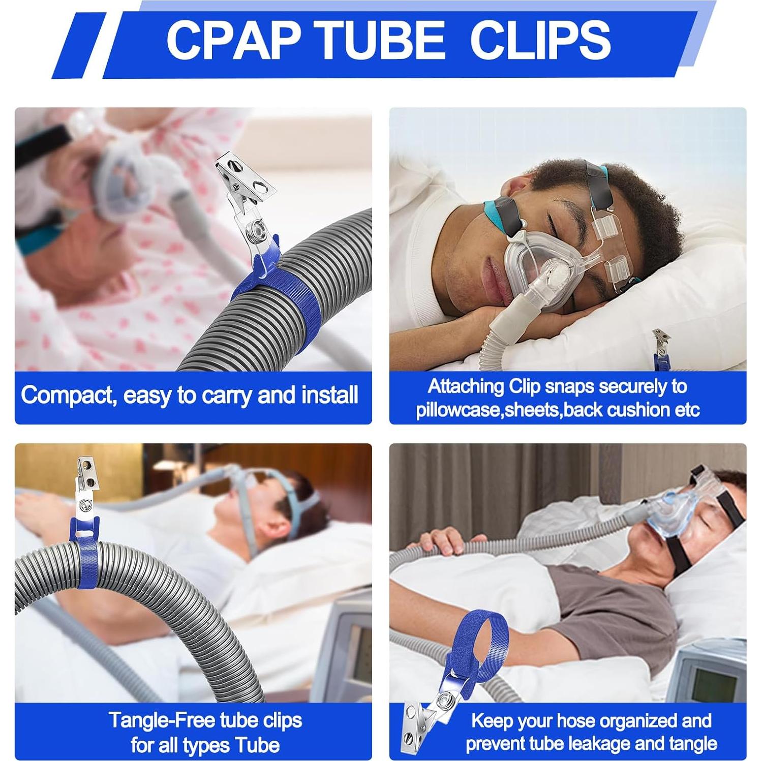 Juego de 4 Cepillos de Limpieza para Tubo CPAP Yueerbao
