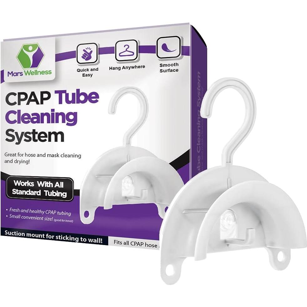 Sistema de Limpieza de Tubos CPAP Mars Wellness - 15.4x13.3cm
