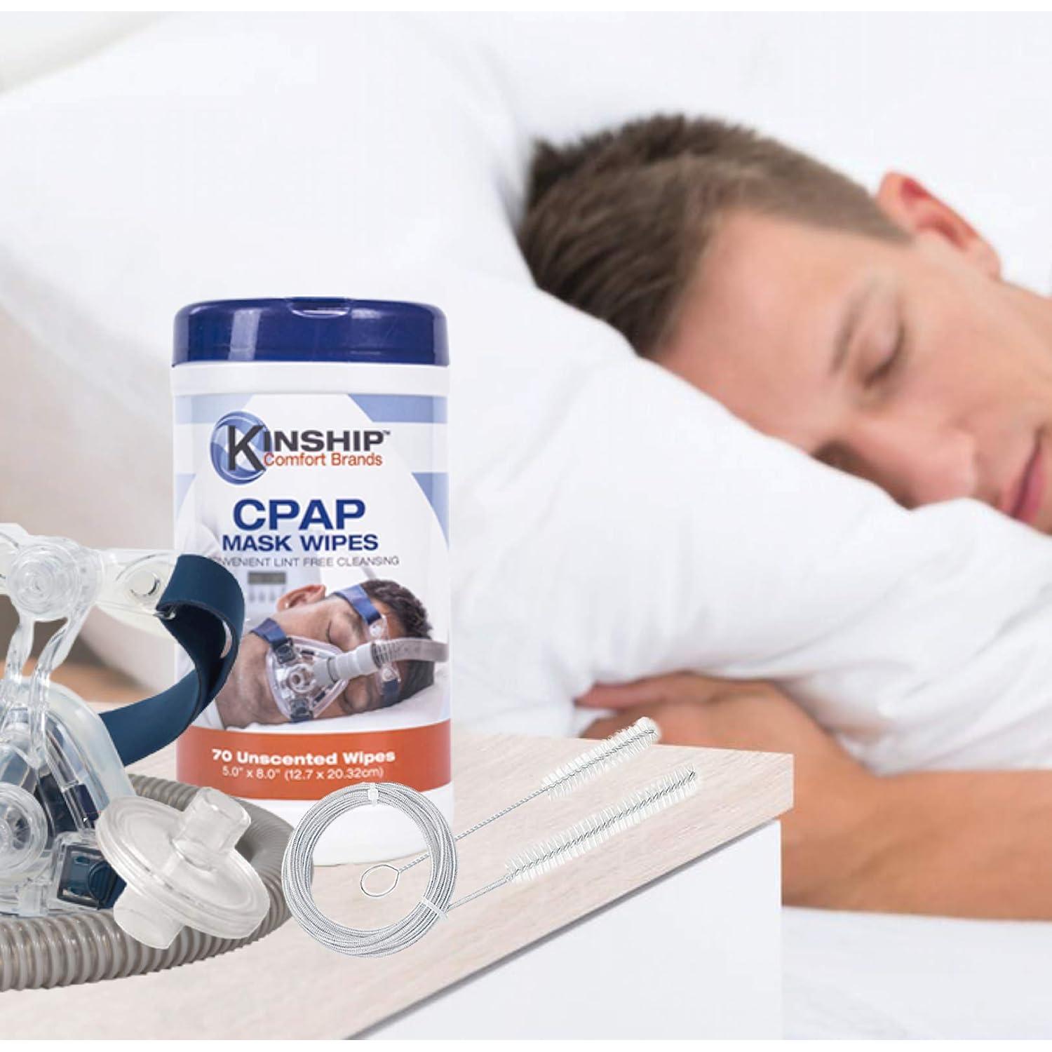 Toallitas CPAP sin fragancia Kinship Comfort Brands - 300 unidades