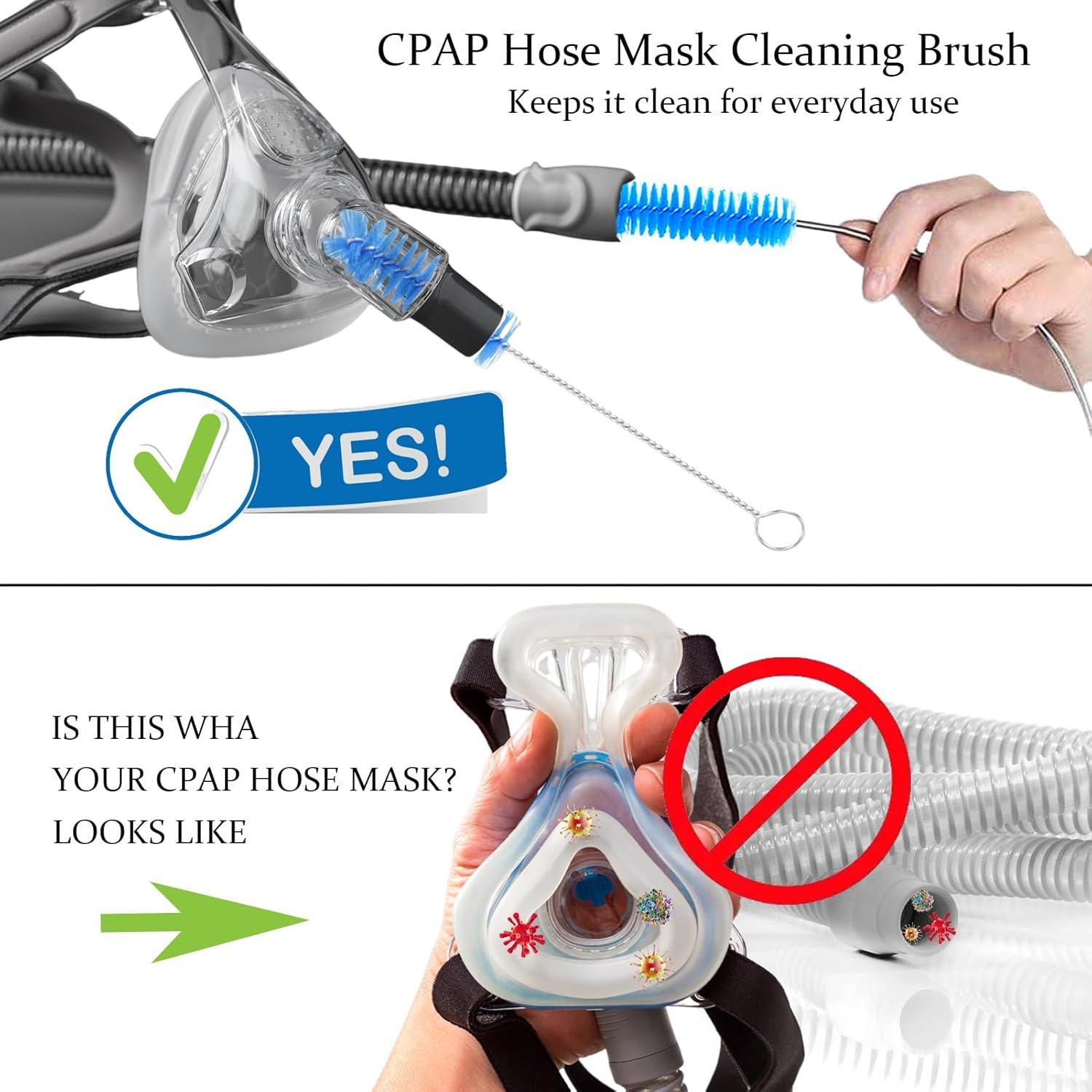 Juego de limpieza CPAP YUHUANG con soporte para manguera