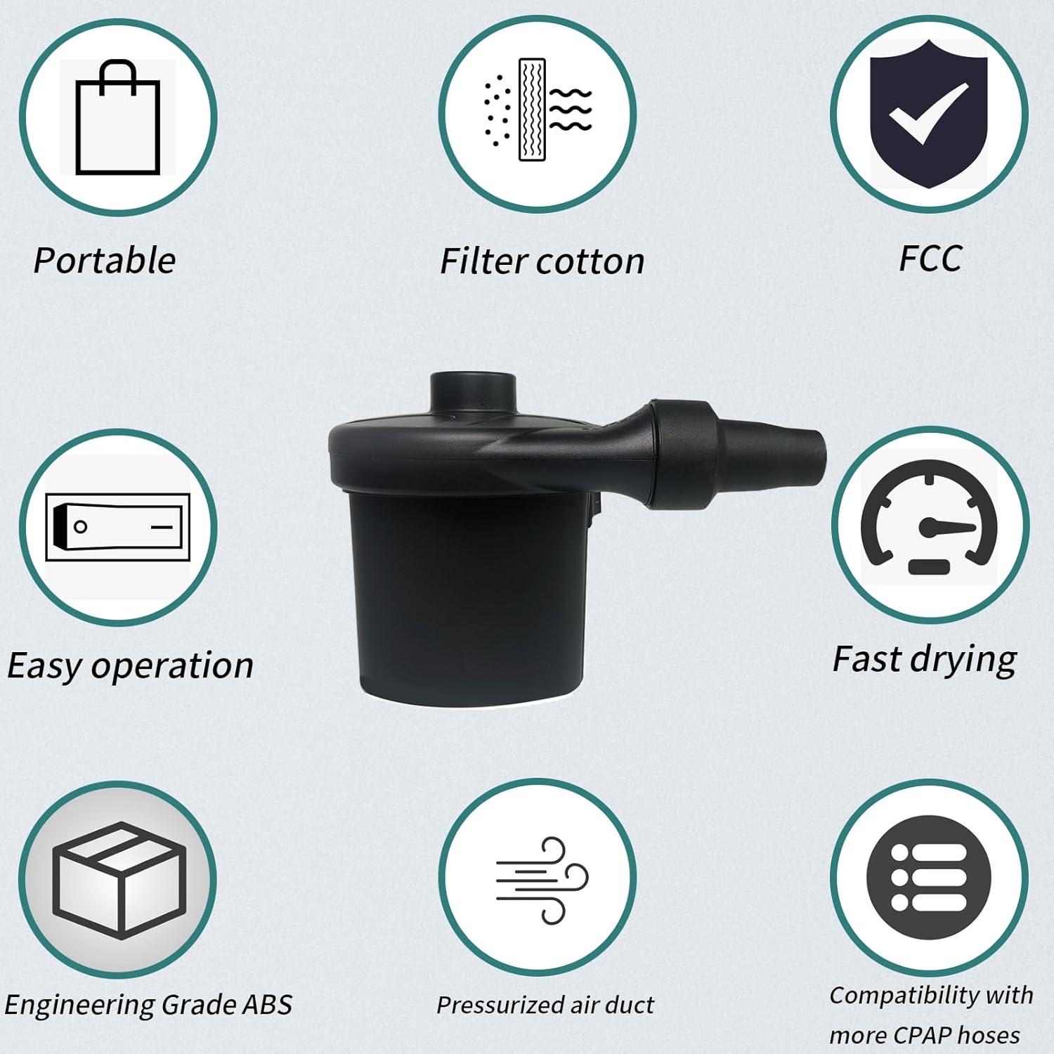 Kit de Limpieza y Secado de Manguera CPAP Shunyi con Algodón Filtrante